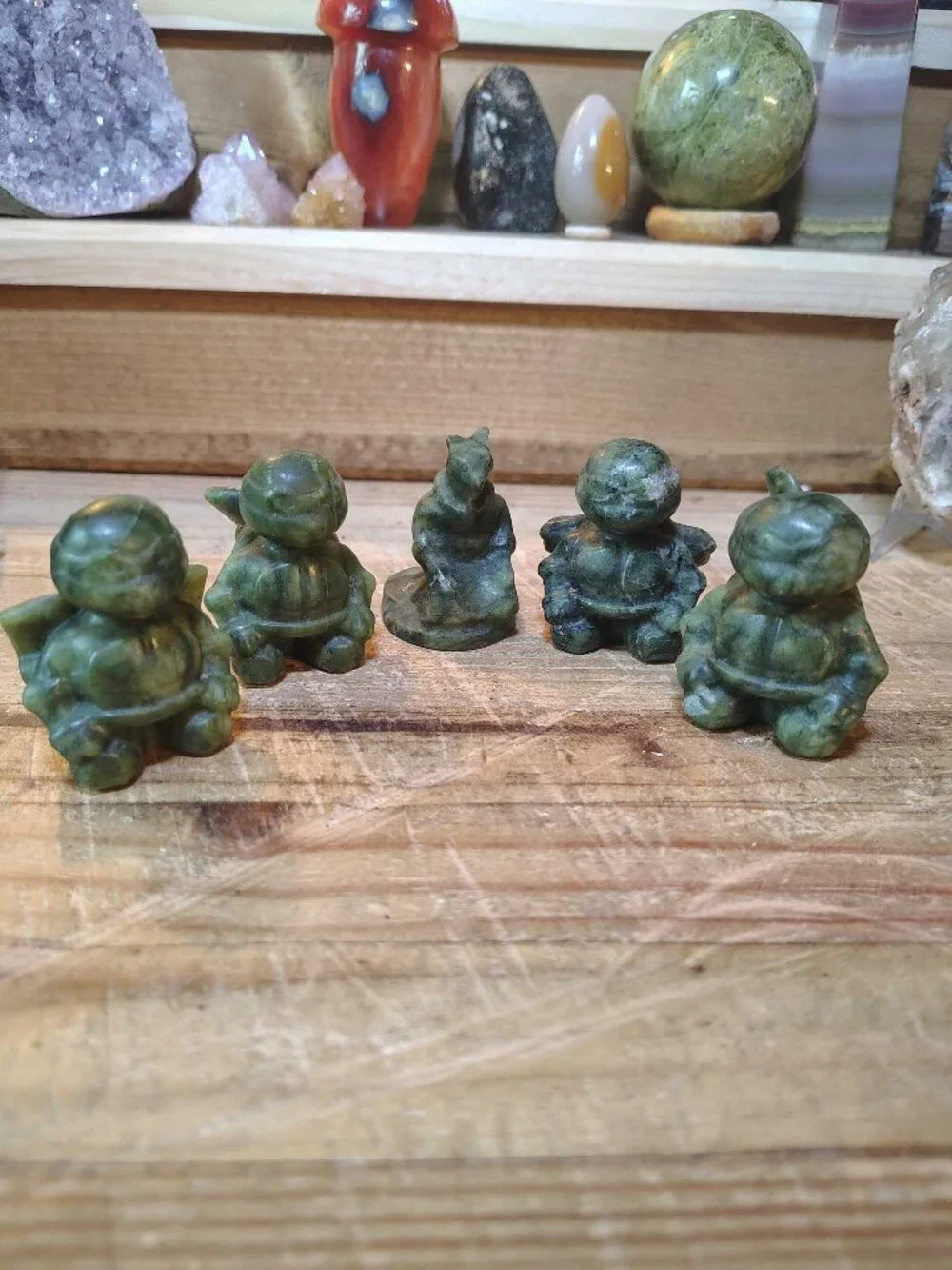 Jade Teenage Mutant Ninja Turtles Figurine Set